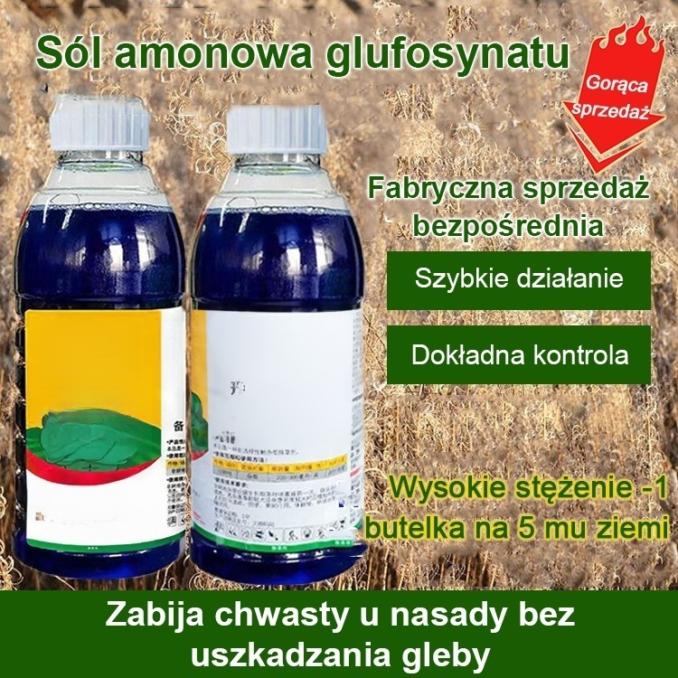 Wysoce skuteczne herbicydy i roztwory składników odżywczych do gleby