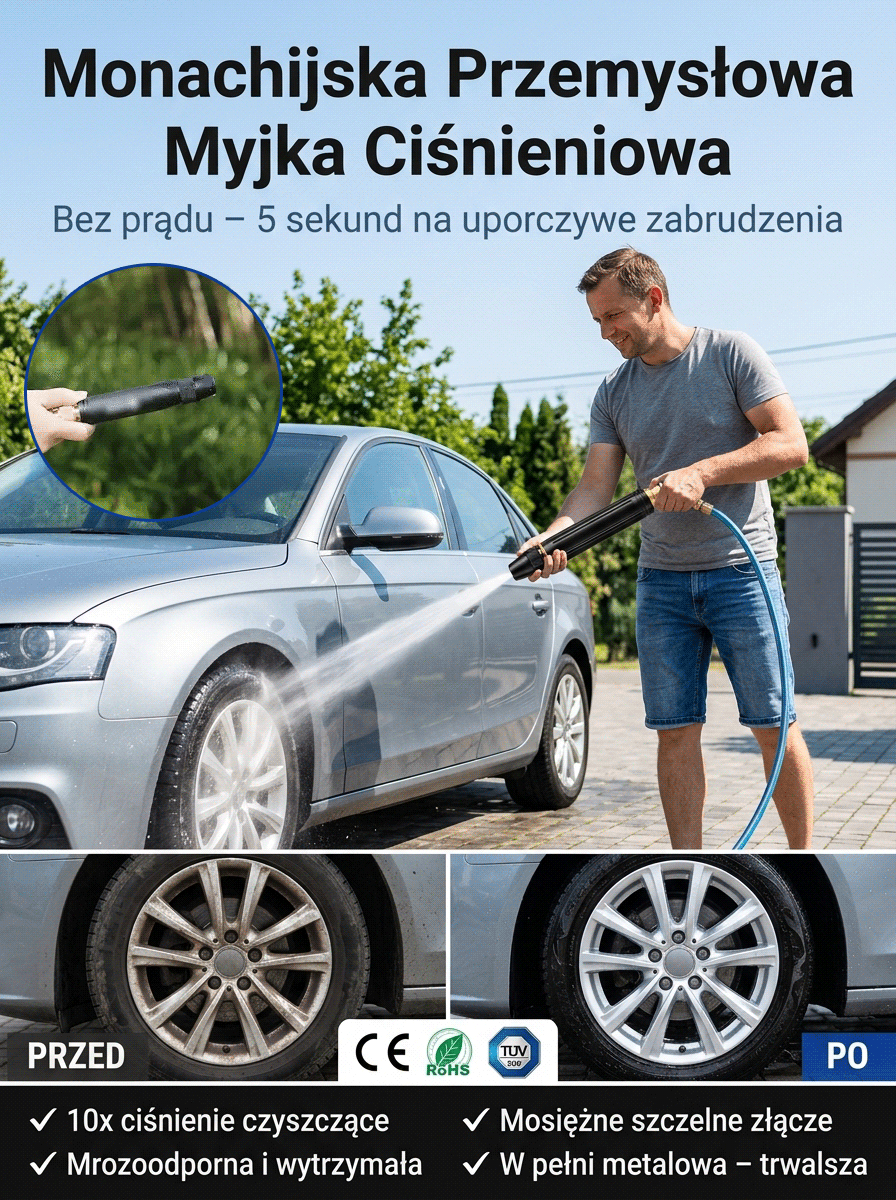 Czarna Mamba myjka ciśnieniowa