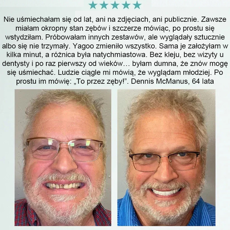 Protezy zębowe ROSOPL | FDA | Naturalny wygląd | DOSTAWA ZA POBRANIEM