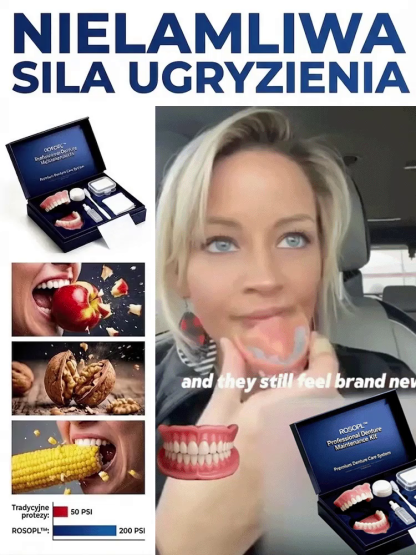 【Bestseller w USA】Zaawansowany medyczny zestaw protez dentystycznych