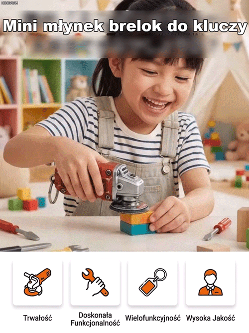 Mini młynek brelok do kluczy