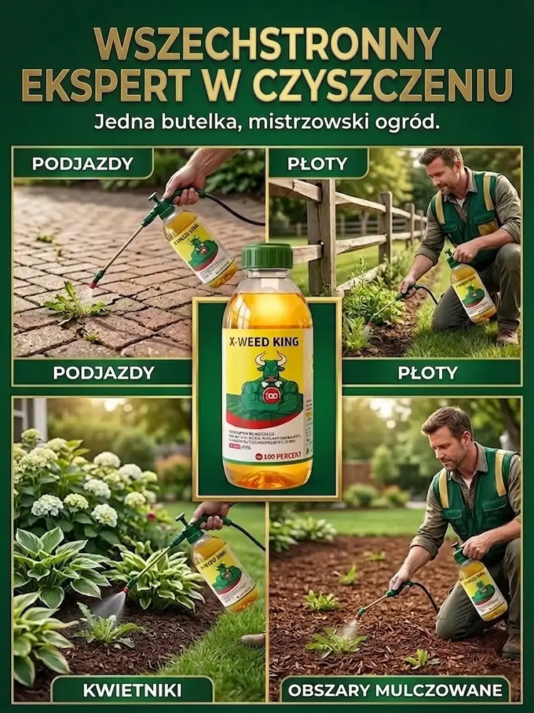 środek do zwalczania chwastów i gnicia korzeni