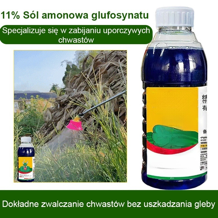 Wysoce skuteczne herbicydy i roztwory składników odżywczych do gleby