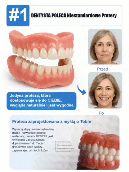 DIYCOS sztuczne zęby do charakteryzacji scenicznej