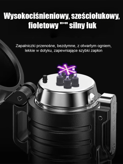 【2w1】Latarka paralizator do samoobrony