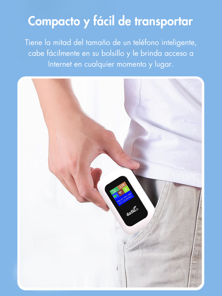 Wifi Portátil，¡Garantía de por vida!