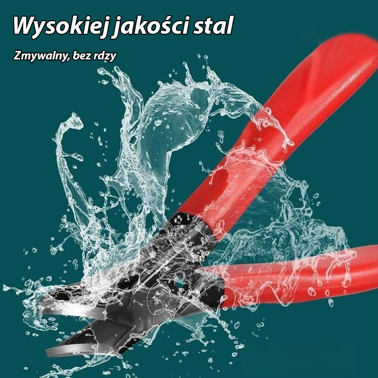 Zapalenie paznokci musi być przygotowane】  Duże ukośne obcinacze do paznokci zapobiegające lataniu