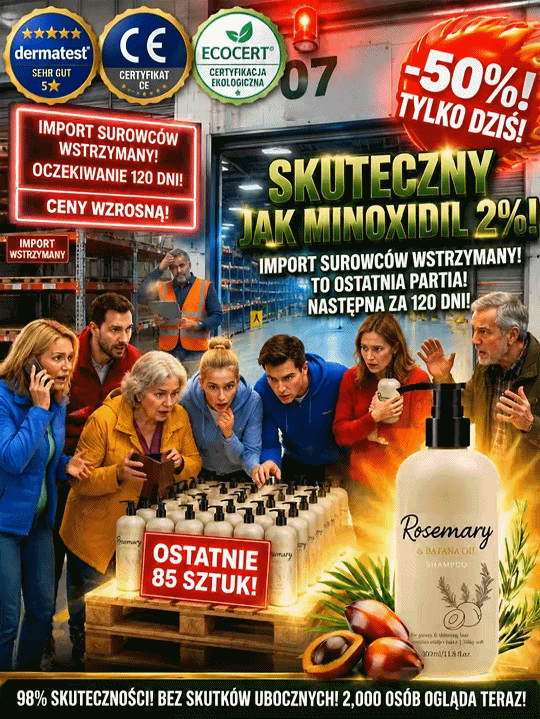 Podwój tempo wzrostu włosów w 20 dni! 📈✨ Idealne rozwiązanie na przerzedzające się włosy.