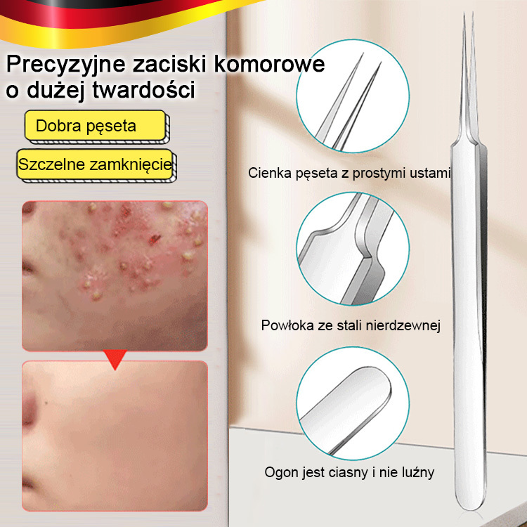 Estetyka bez skazy ✨ Precyzyjne i wytrzymałe szczypce komórkowe 💎🧖‍♀️ Przywracające czystą teksturę skóry