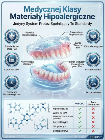 【Bestseller w USA】Zaawansowany medyczny zestaw protez dentystycznych