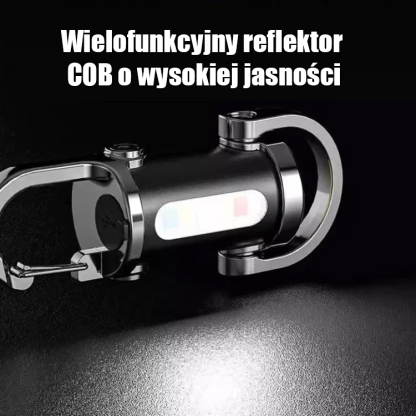 🚨【Wielofunkcyjny】Latarka ratunkowa SOS! 💡Silne/słabe/migające tryby świetlne, dostosowane do różnych potrzeb!
