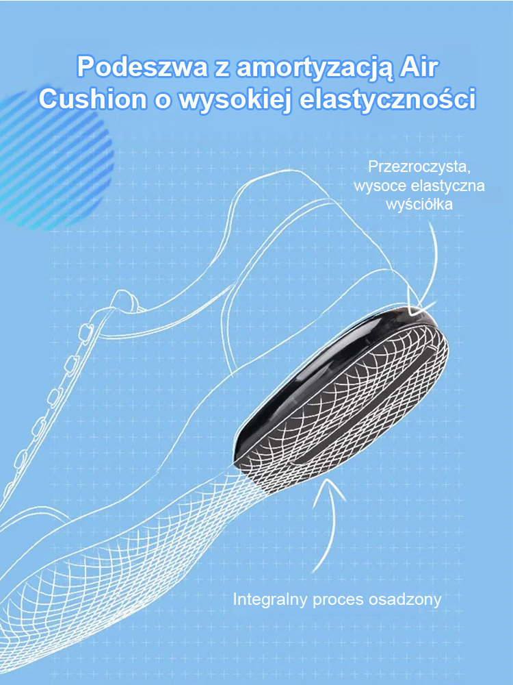 Podwyższające buty casualowe z prawdziwej skóry na poduszce powietrznej