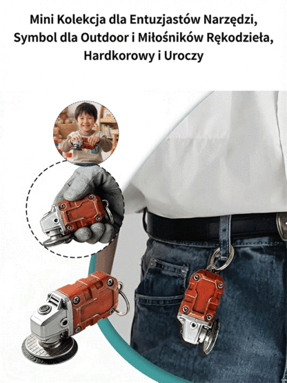 Idealny prezent, który kocha każdy – mini młynek brelok 🎁