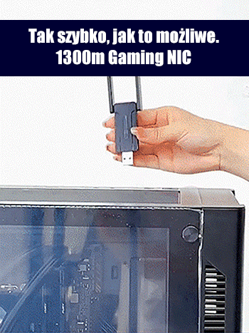 🚀 Chcesz pożegnać się z opóźnieniami sieciowymi i cieszyć się błyskawicznym internetem? Nowy adapter Wi-Fi 1300M dualbandowy, podłącz i korzystaj