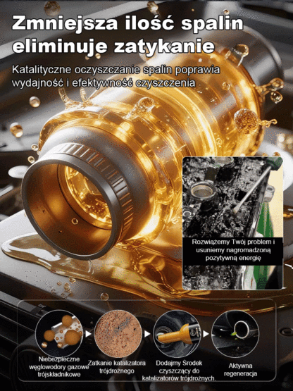 Trójwymiarowe czyszczenie węgla konserwacja 2 w 1