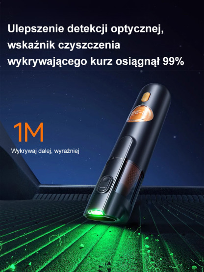 Kup jeden, drugi gratis! Odkurzanie, dmuchanie i wydmuchiwanie – 3 w 1! Bezprzewodowy mini odkurzacz samochodowy 【Odkurzanie i dmuchanie】