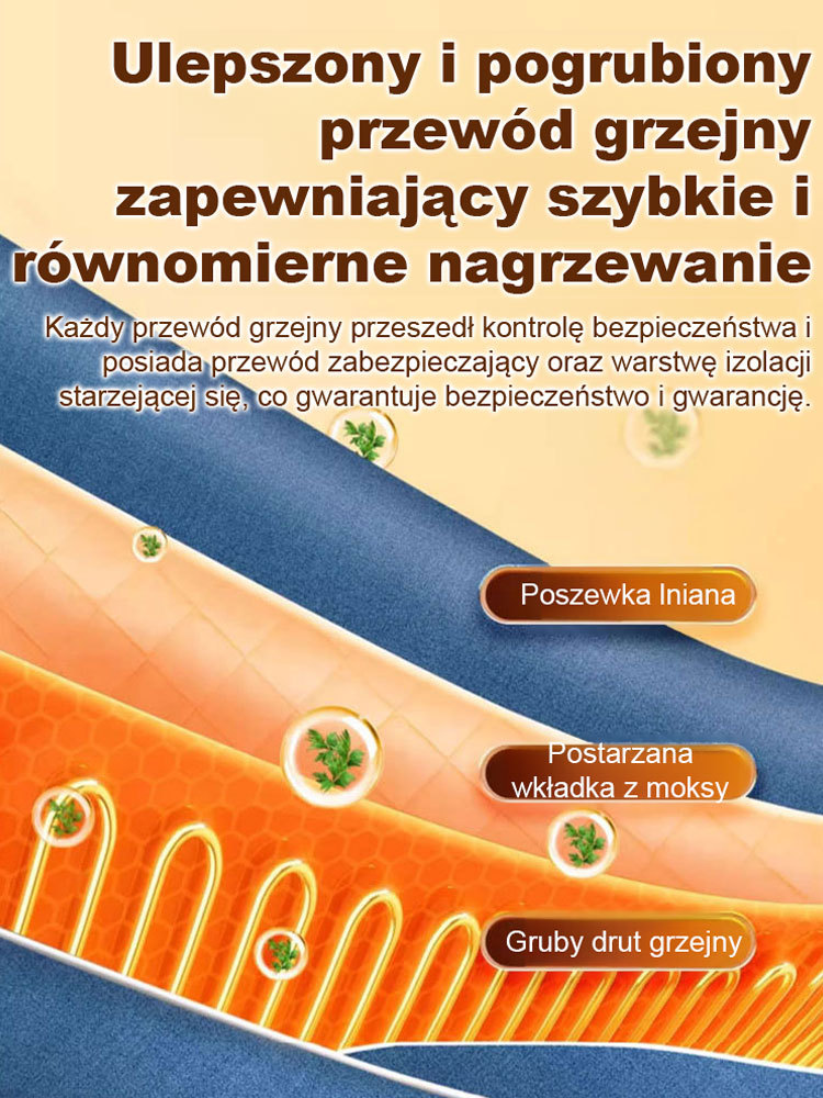 Inteligentne ogrzewanie termoelektryczne Koc Elvet