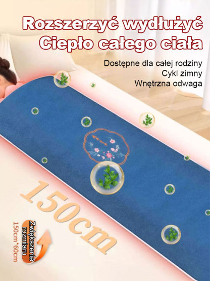 Inteligentne ogrzewanie termoelektryczne Koc Elvet