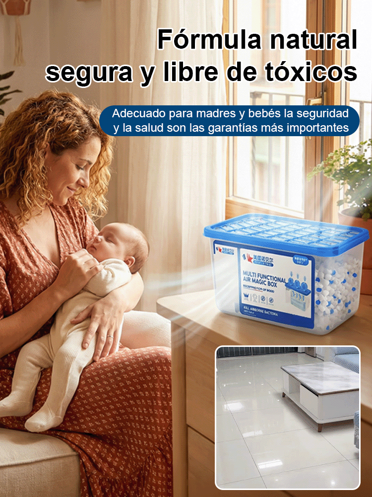 【La familia no tiene polvo durante 365 días】Caja mágica multifuncional para eliminar el polvo sin es