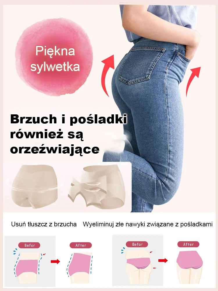 Ultracienkie spodnie bez śladów