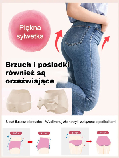 Ultracienkie spodnie bez śladów