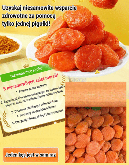 Suszone morele Shinshu Chikuji w Japonii - niesłodzone