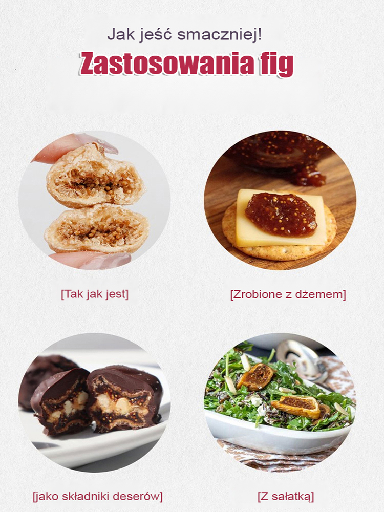 【0 dodanego cukru】A+ figi z orzechami włoskimi