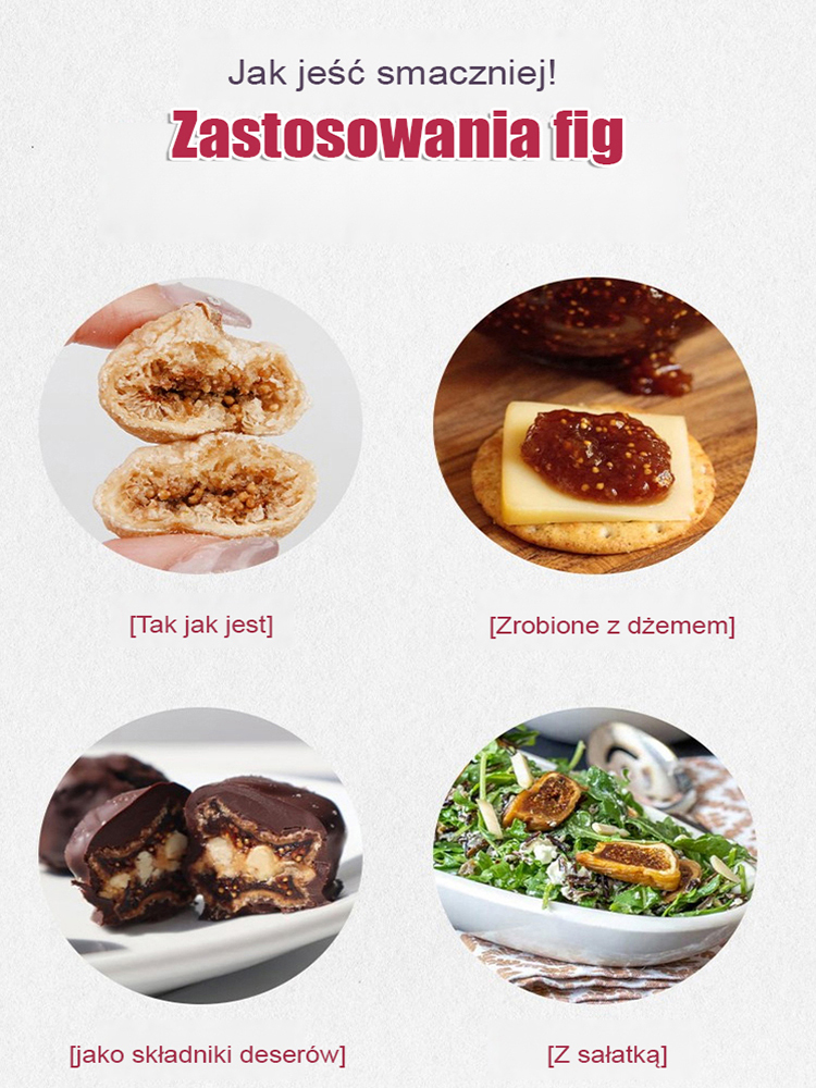 【0 dodanego cukru】A+ figi z orzechami włoskimi