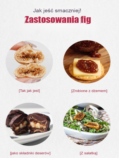 【0 dodanego cukru】A+ figi z orzechami włoskimi