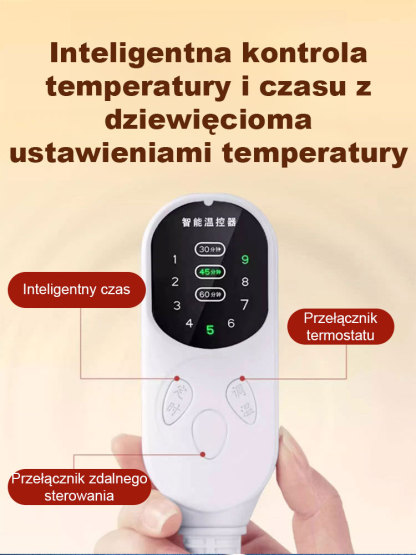 Inteligentne ogrzewanie termoelektryczne Koc Elvet