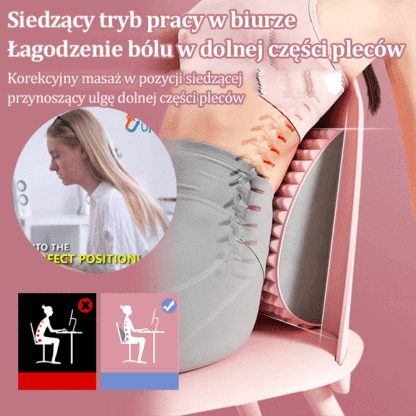 Przenośny lędźwiowy masażer korekcyjny