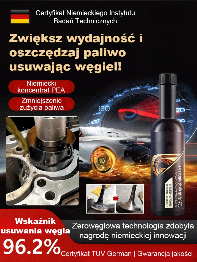 Trójwymiarowe czyszczenie węgla konserwacja 2 w 1