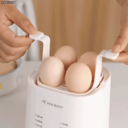 Domowy mały inteligentny podgrzewacz do jajek.