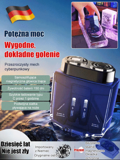 【1 sekunda golenia】Twin Engine Trend Mecha Razor