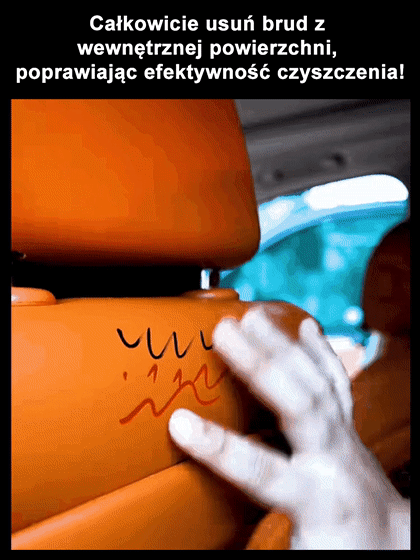 Wielofunkcyjna pianka do czyszczenia wnętrza samochodu – Silne działanie