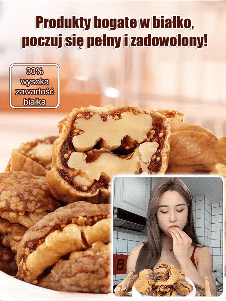 【0 dodanego cukru】A+ figi z orzechami włoskimi