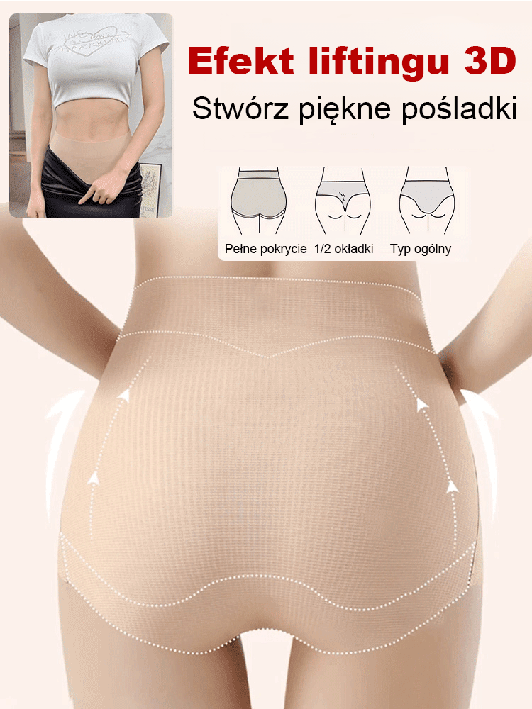 Ultracienkie spodnie bez śladów