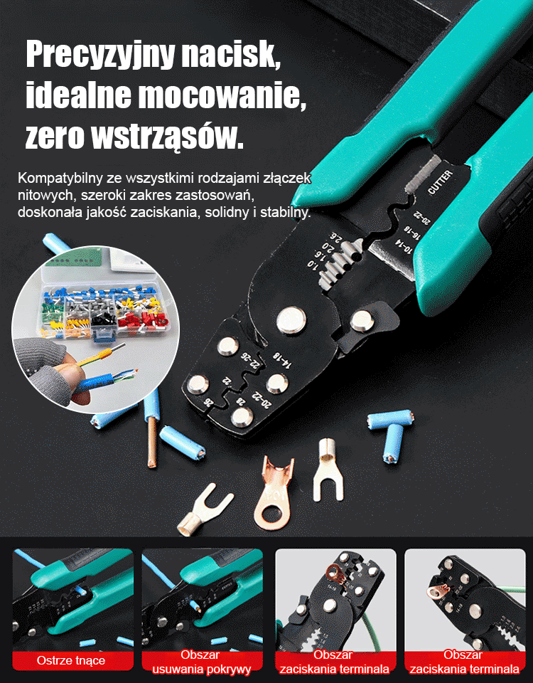 [800 PC] Kup terminale i wysyłaj szczypce