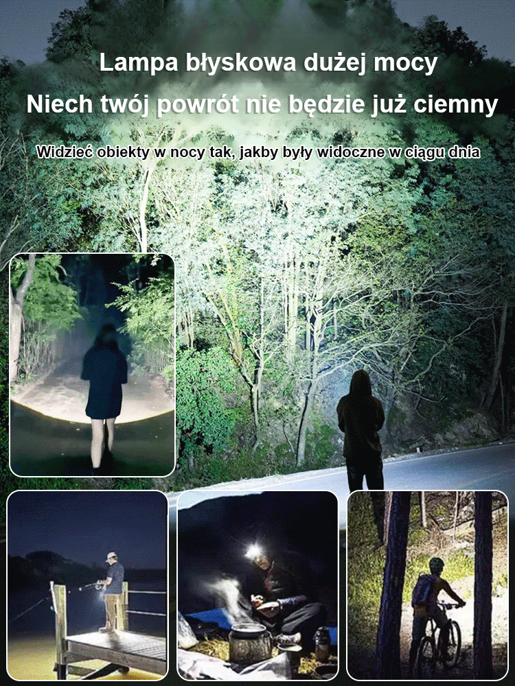 【Super jasna latarka brelokowa】