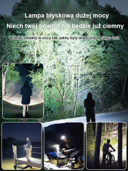 【Super jasna latarka brelokowa】