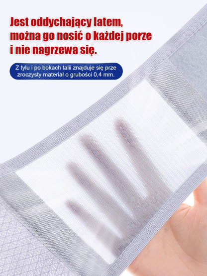 Japoński niewidoczny korektor garbienia się