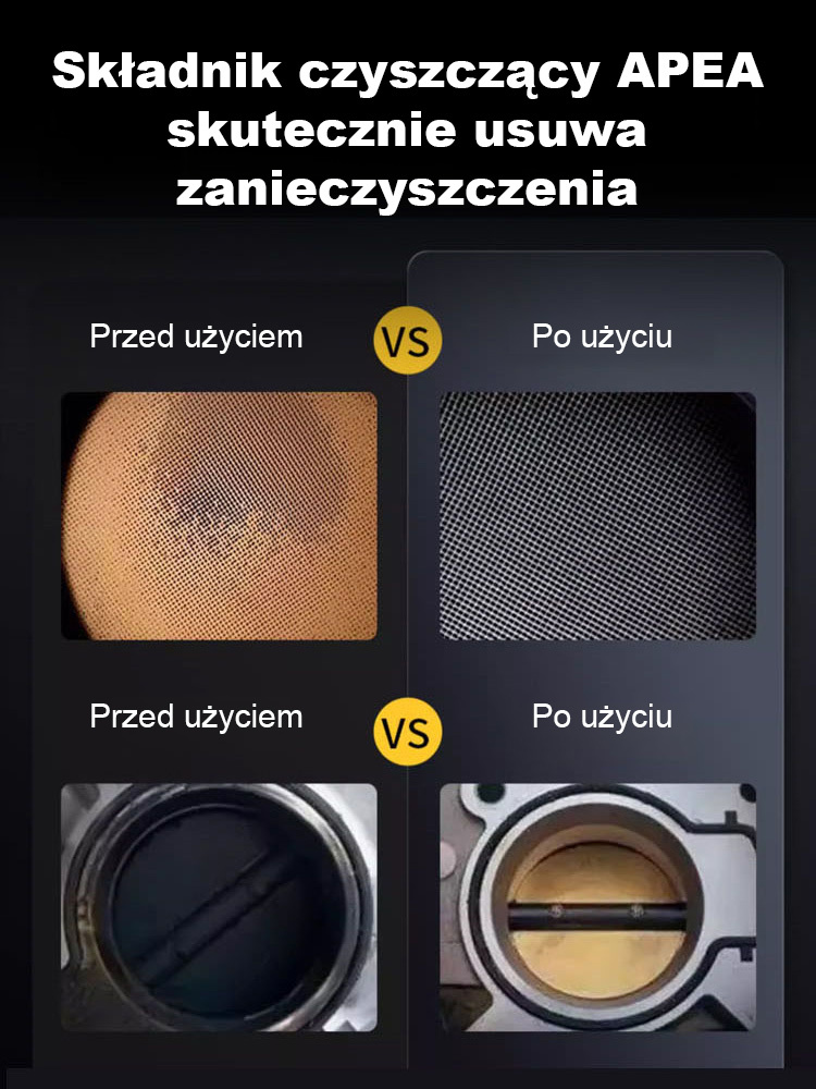 Trójwymiarowe czyszczenie węgla konserwacja 2 w 1