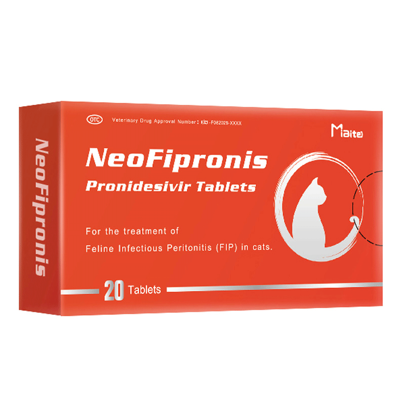 NeoFipronis® (Pronidesivir) 30mg Tablets for FIP in Cats