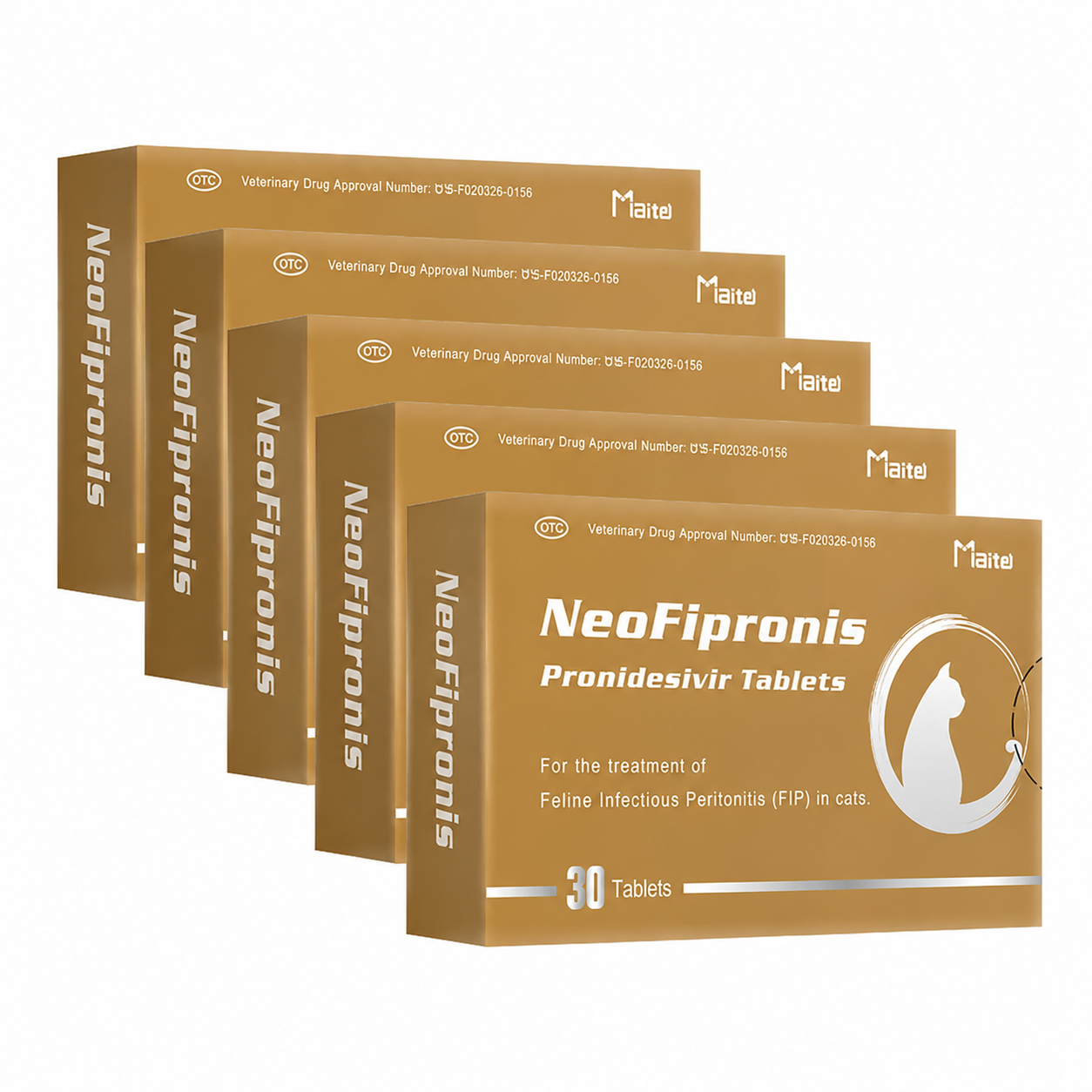 NeoFipronis® 30mg GS-441524 Tablets for Cats with FIP