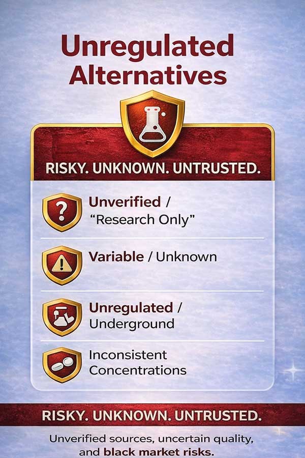 Unregulated alternatives