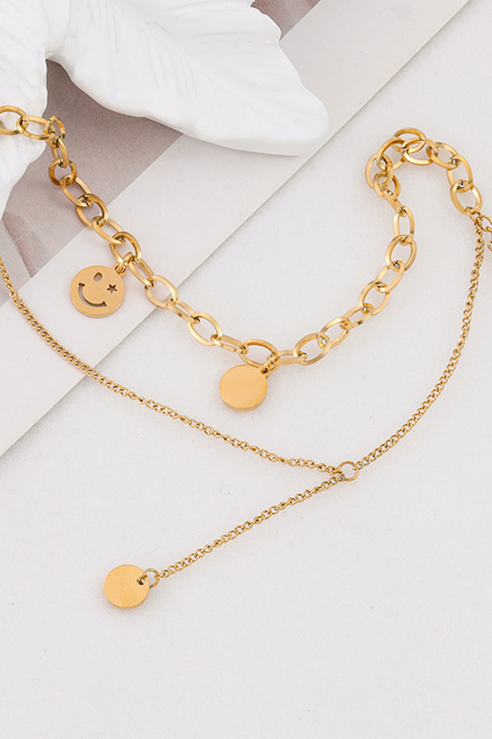 Titanium Bracelet with Vintage Portrait