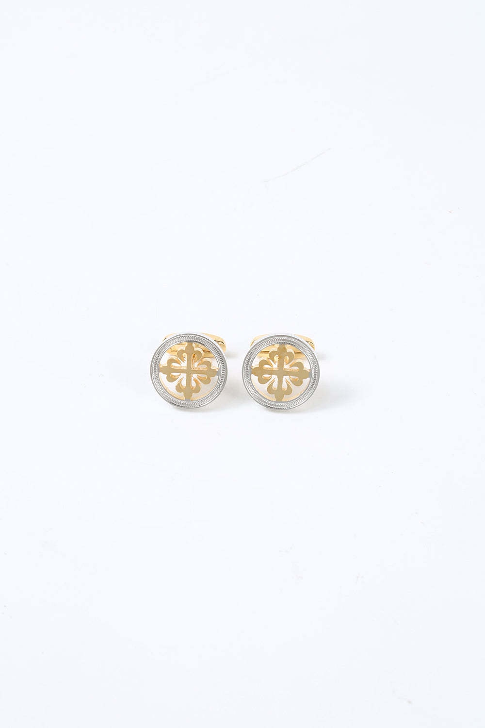 Men's Golden Tuxedo Cufflinks