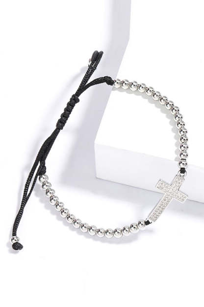 Bracelets with a Silver Cross
