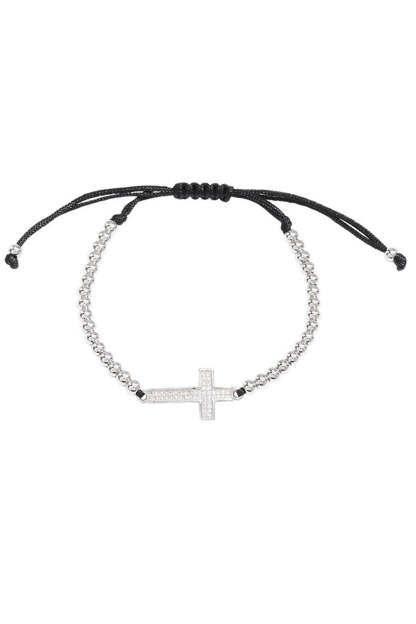 Bracelets with a Silver Cross