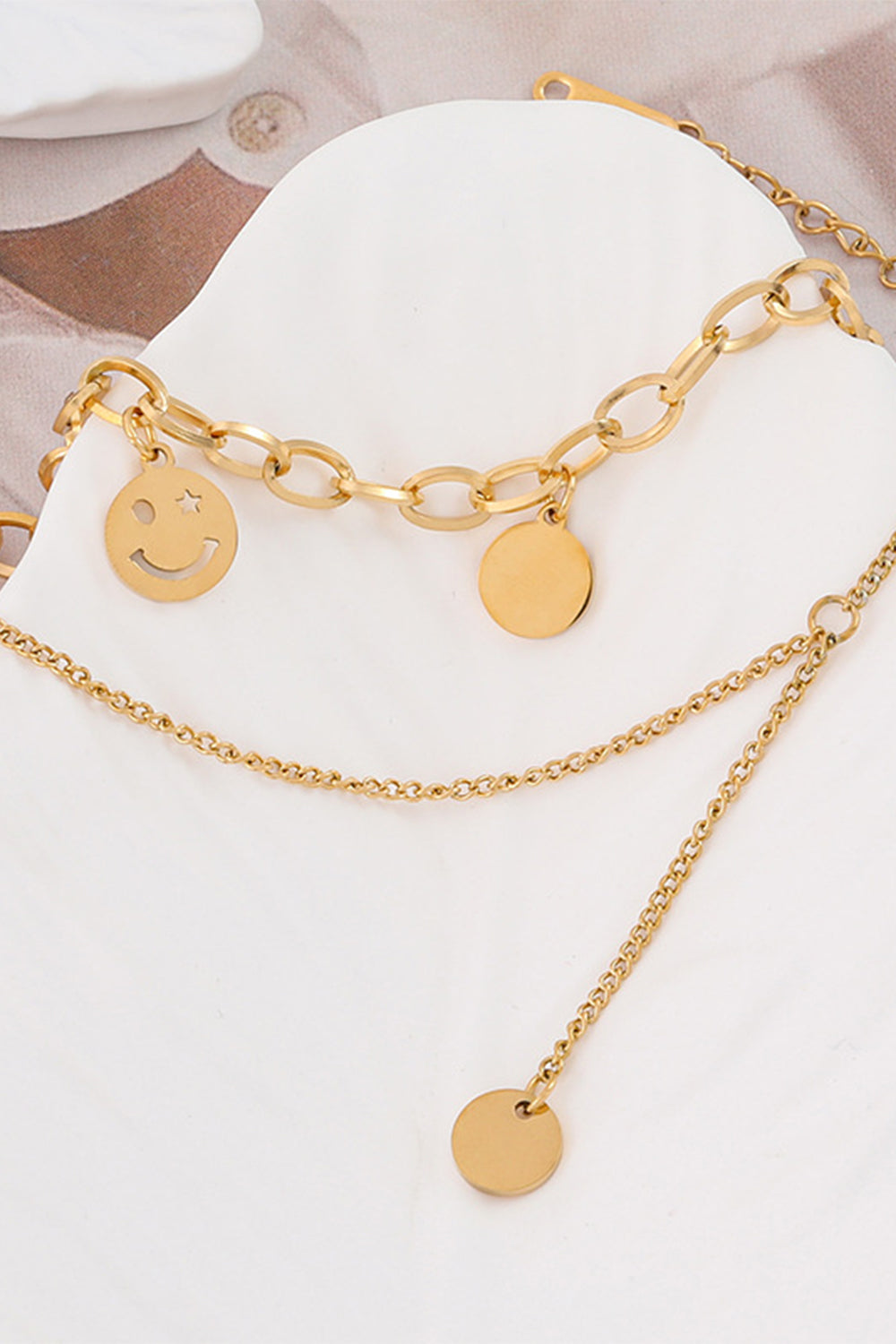 Titanium Bracelet with Vintage Portrait